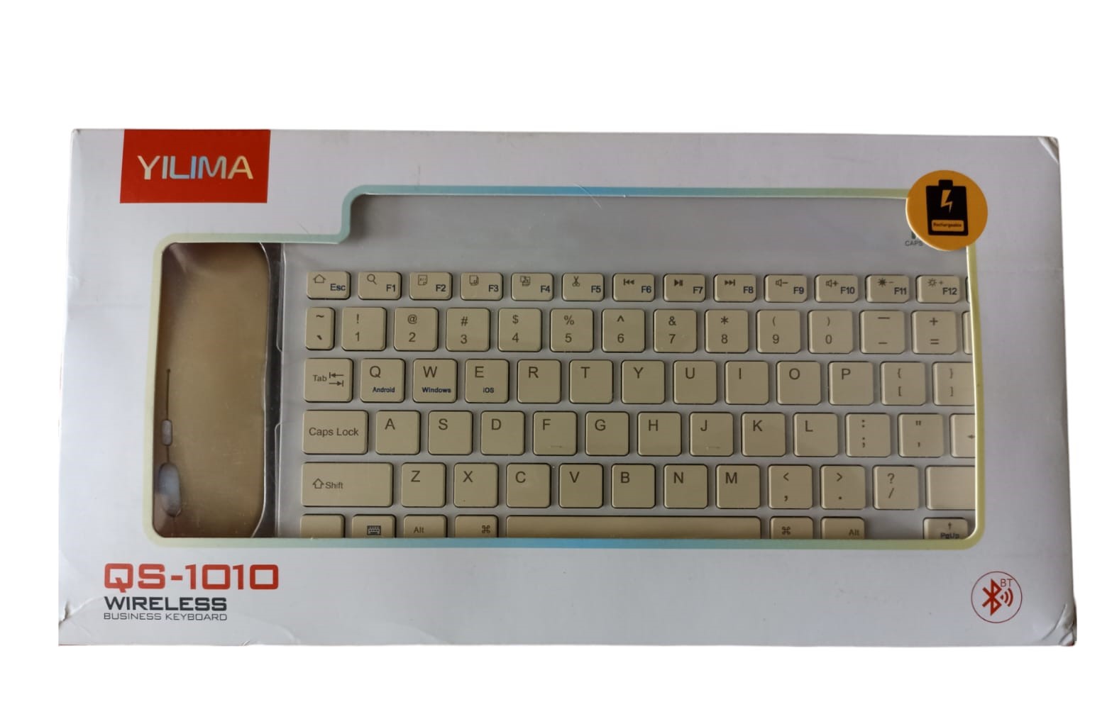 Combo Teclado y Mouse  YILIMA Qs 1010 Bluetooth